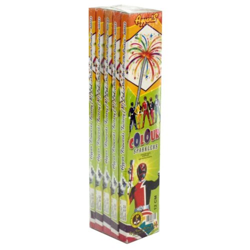 10Cm Coloured Sparklers(5 Box)=50pcs