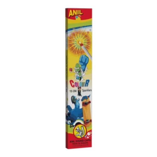 15Cm Coloured Sparklers(2 Box)=20pcs