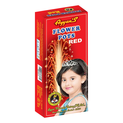 Flower Pots Red(1 Box)