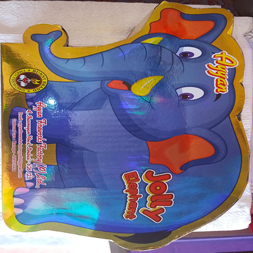 Jolly Elephant(3 Colour Fountain)(1 Box)