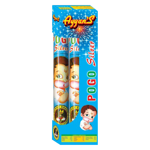 Pogo Silver/Gold/Red/Violet(1 Box=2Pcs)