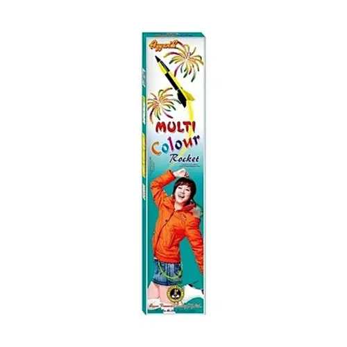 Multi Colour Rocket/Flower Missile(1 Box)
