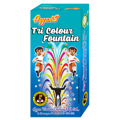 Tri Colour Fountain(5 Pcs)(1 Box)
